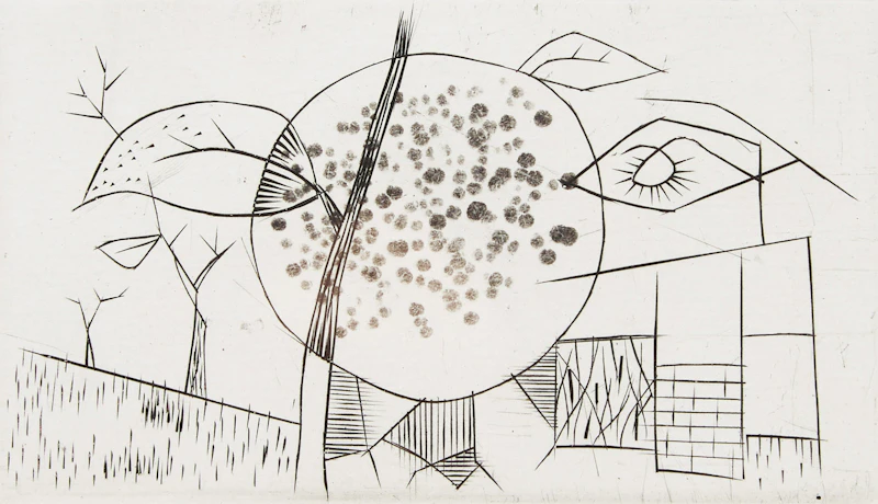 Paul-Vanier Beaulieu, Untitled, etching