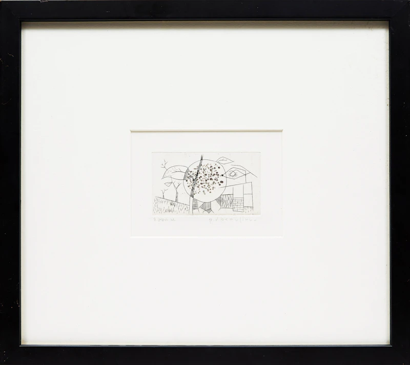 Paul-Vanier Beaulieu, Untitled, etching - view 2