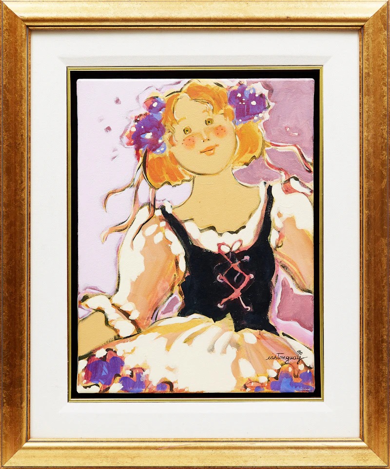 Claudette  Castonguay, Elise, oil on canvas, 1996 - view 2