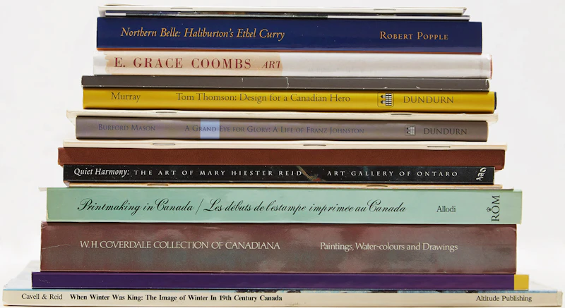 Eighteen Canadian Art Reference Books by Books and Reference