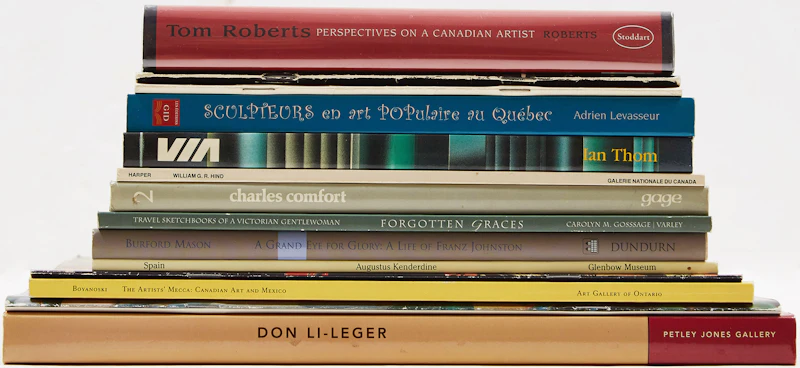 Thirteen Canadian Art Reference Books by Books and Reference