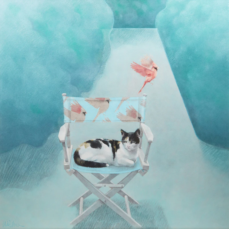 An Old Cat Dreams by Sally Wildman