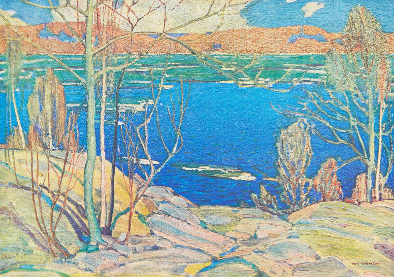 Fourteen Canadian Art colour lithographs by Various Artists