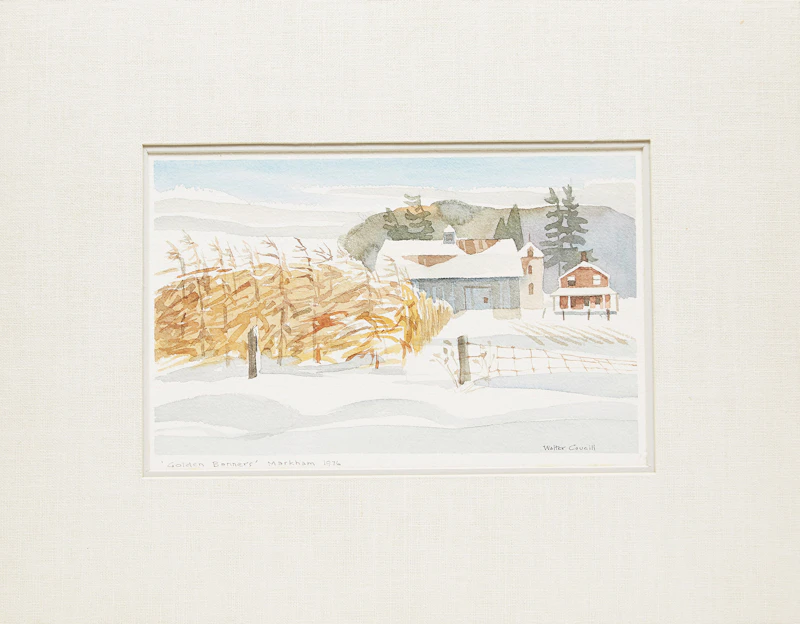 Walter Coucill, ‘Golden Banners’ Markham, no-medium, 1976 - view 2