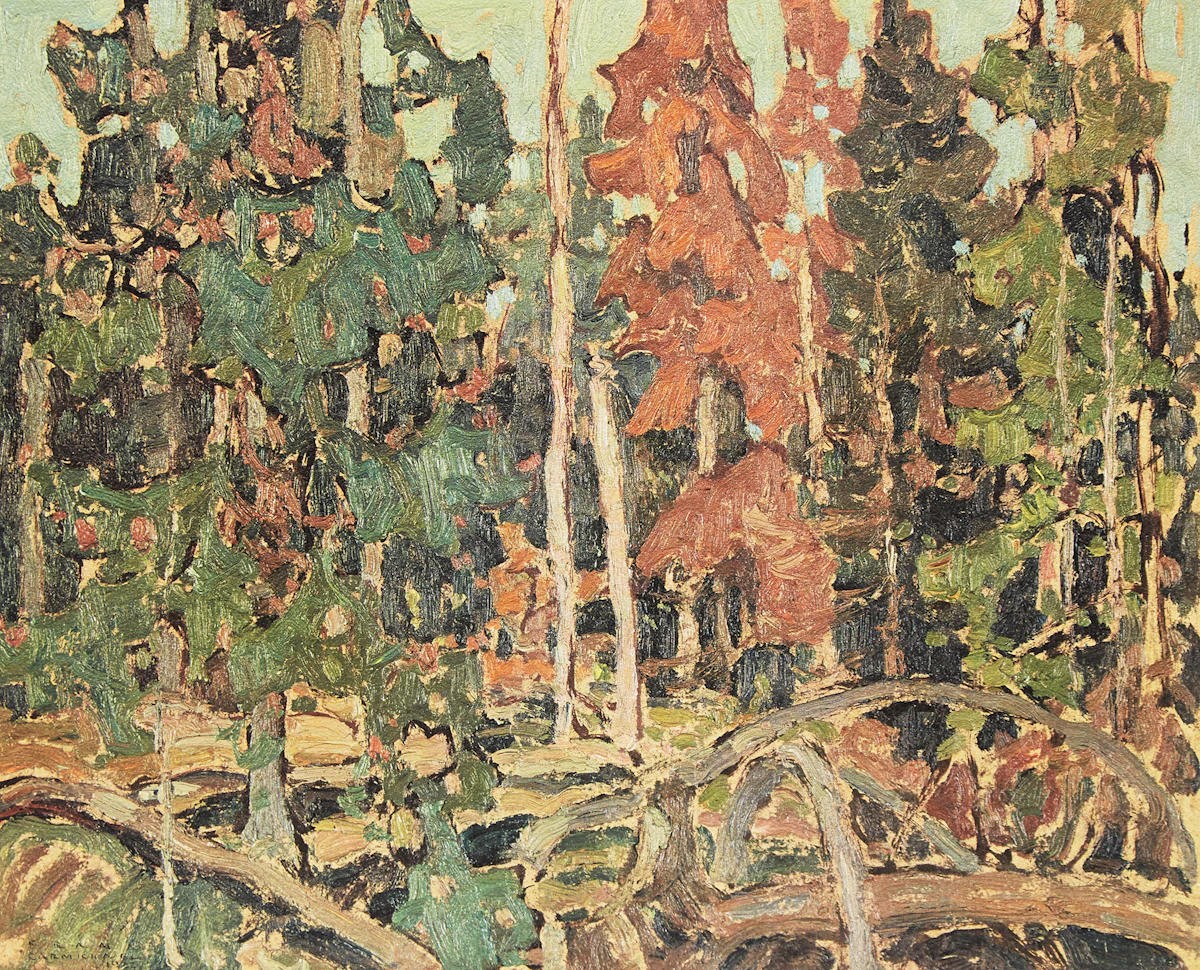 Franklin Carmichael, The Dead Spruce; Bolton, Ontario; Evening;  La Cloche No. 1; July Afternoon; Summer Day, Orillia, 6 colour lithographs