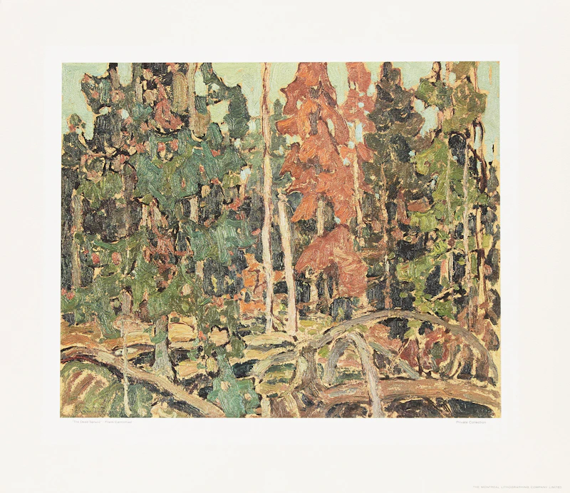 Franklin Carmichael, The Dead Spruce; Bolton, Ontario; Evening;  La Cloche No. 1; July Afternoon; Summer Day, Orillia, 6 colour lithographs - view 2