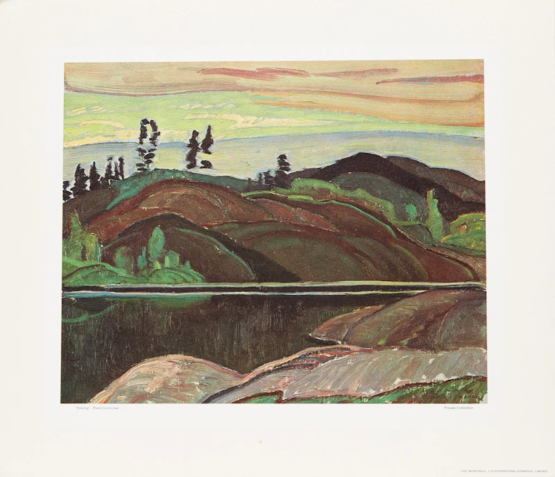 Franklin Carmichael, The Dead Spruce; Bolton, Ontario; Evening;  La Cloche No. 1; July Afternoon; Summer Day, Orillia, 6 colour lithographs - view 6