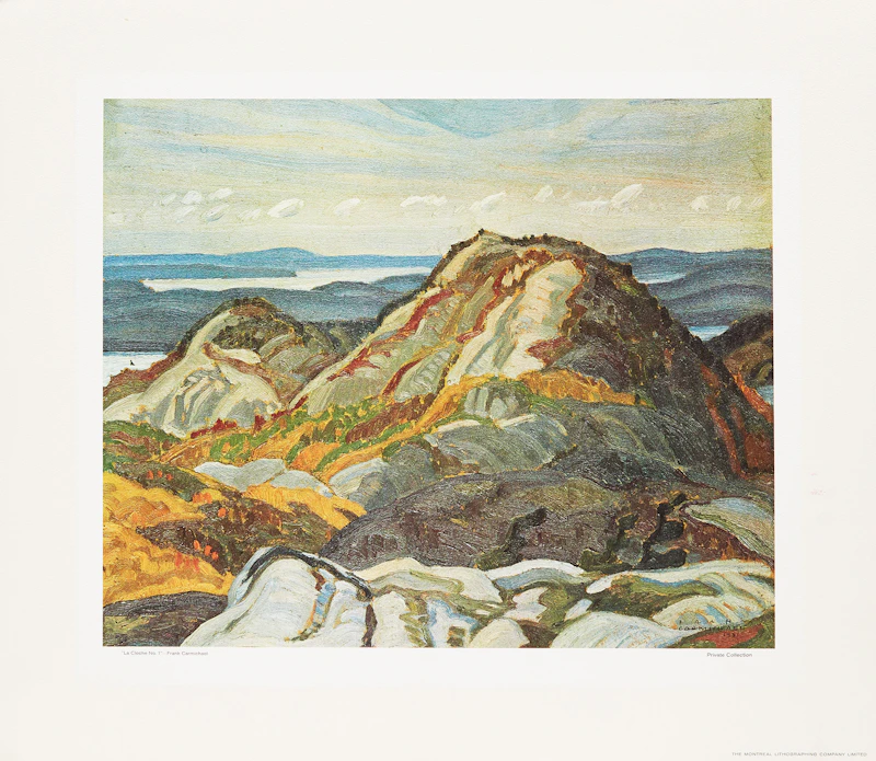 Franklin Carmichael, The Dead Spruce; Bolton, Ontario; Evening;  La Cloche No. 1; July Afternoon; Summer Day, Orillia, 6 colour lithographs - view 8