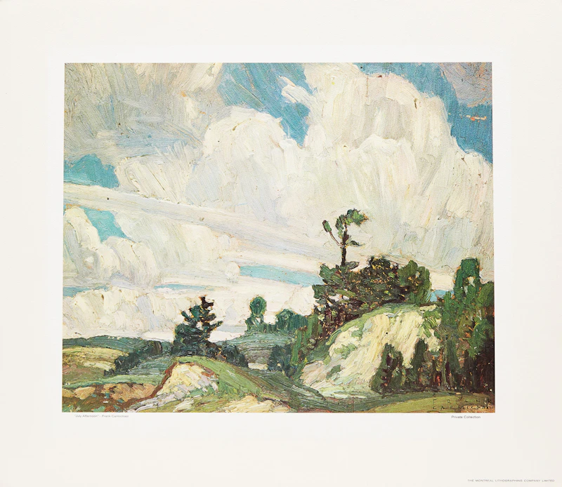 Franklin Carmichael, The Dead Spruce; Bolton, Ontario; Evening;  La Cloche No. 1; July Afternoon; Summer Day, Orillia, 6 colour lithographs - view 10