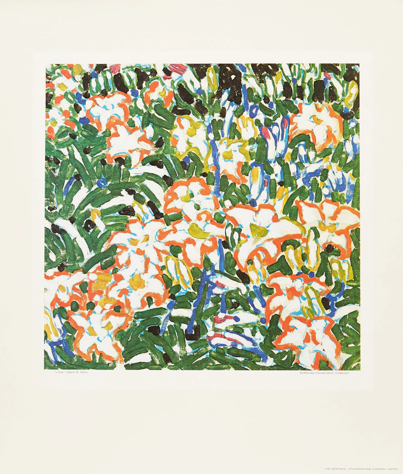 David Brown Milne, Relaxation; Lillies; From the Routing House; Haystack; Adirondack Camp; Boston Corners, 6 colour lithographs - view 5