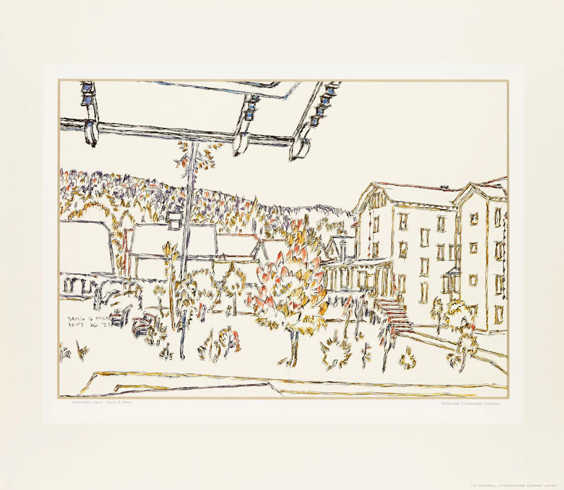 David Brown Milne, Relaxation; Lillies; From the Routing House; Haystack; Adirondack Camp; Boston Corners, 6 colour lithographs - view 11