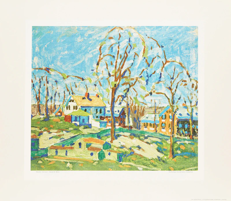 David Brown Milne, Relaxation; Lillies; From the Routing House; Haystack; Adirondack Camp; Boston Corners, 6 colour lithographs - view 13