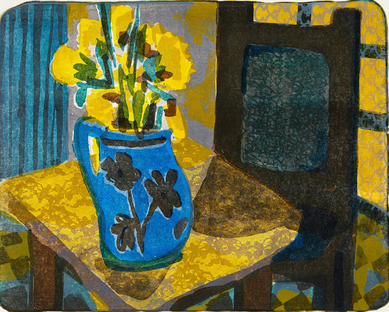 John Harold Thomas Snow, Carreau; Spring, two colour lithographs - view 4