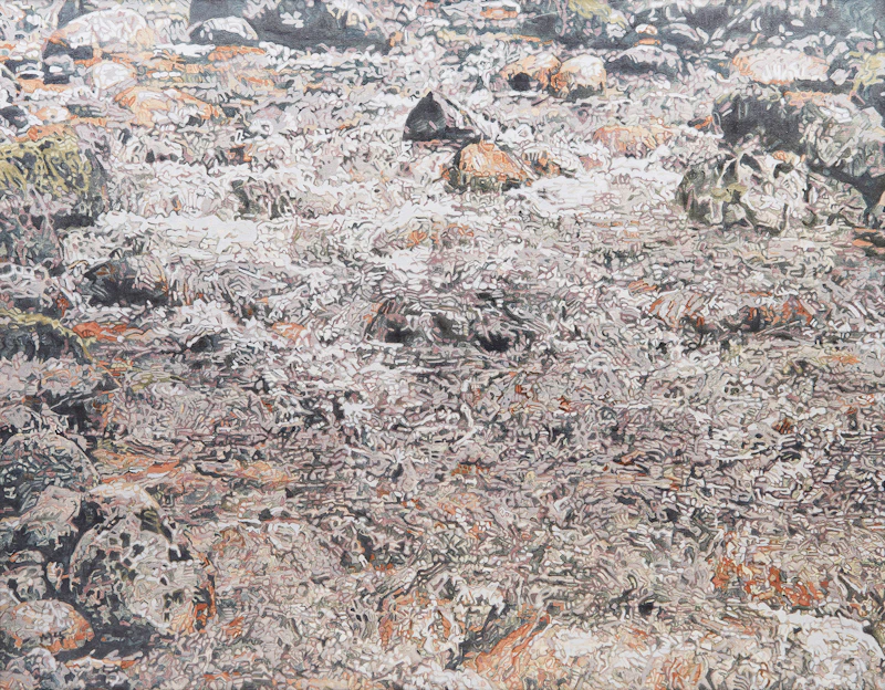 Arrangement in Beige, Brown and Silver, 1981 by Graham Fowler