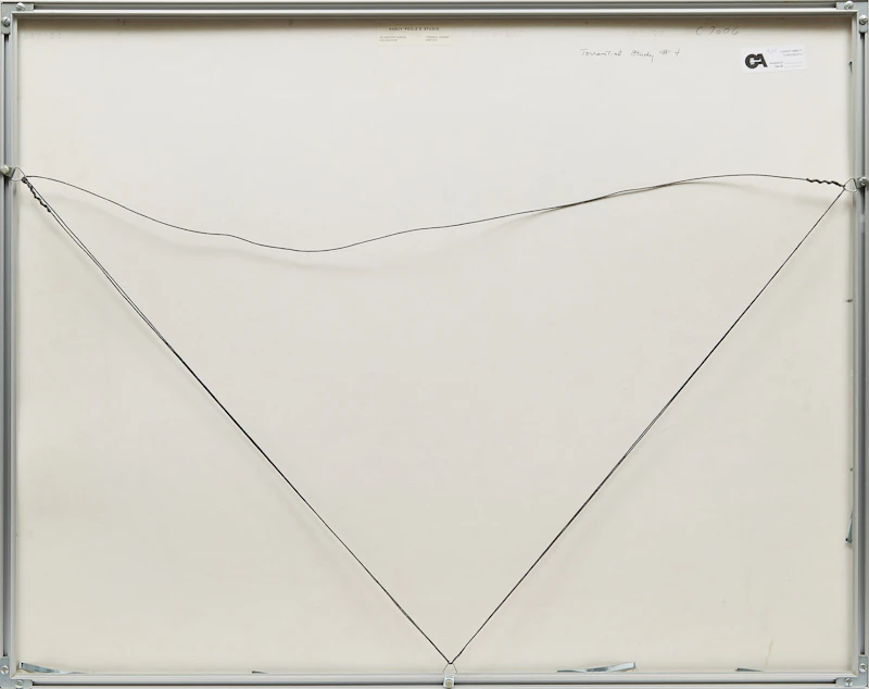 Graham Fowler, Torrential Study #4, graphite, 1984 - view 3