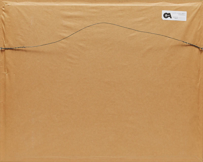 Stanley Morel Cosgrove, Reclining Nude, conte on paper, 1984 - view 3