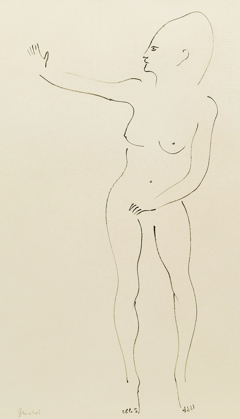 Nude Study by Jack Nichols