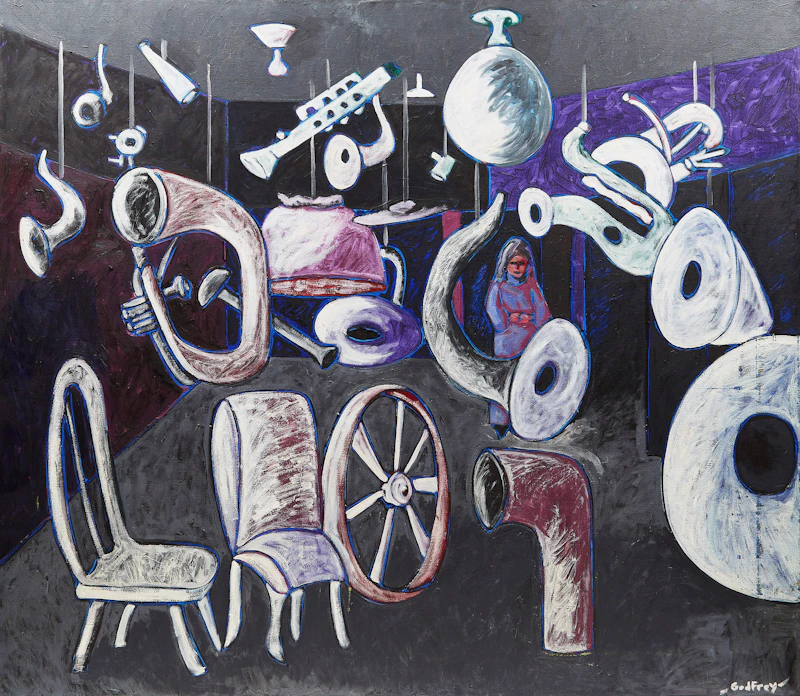 Cabinet of Curiosties by John Godfrey