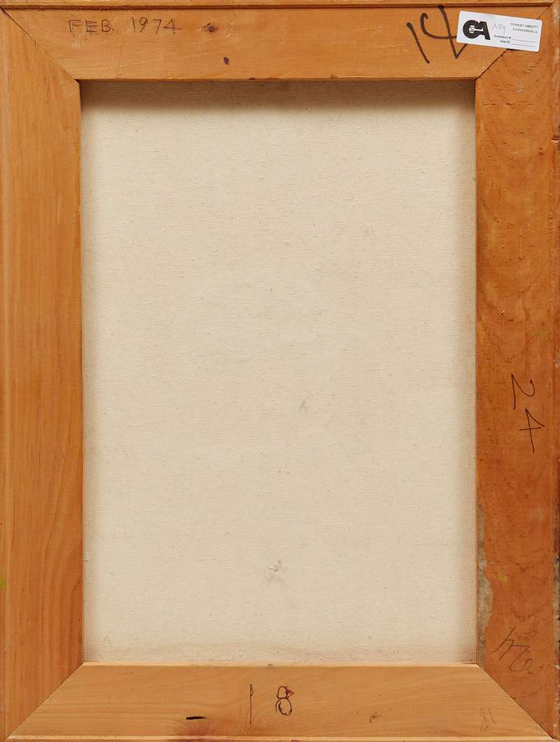 John Godfrey, Standing Figure , oil on canvas, 1974 - view 2