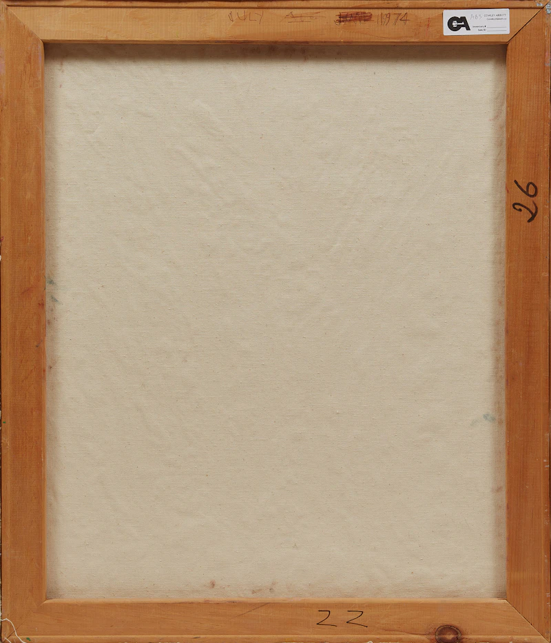 John Godfrey, Fish, oil on canvas, 1974 - view 2
