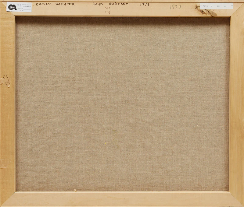 John Godfrey, Early Winter , oil on canvas, 1979 - view 2