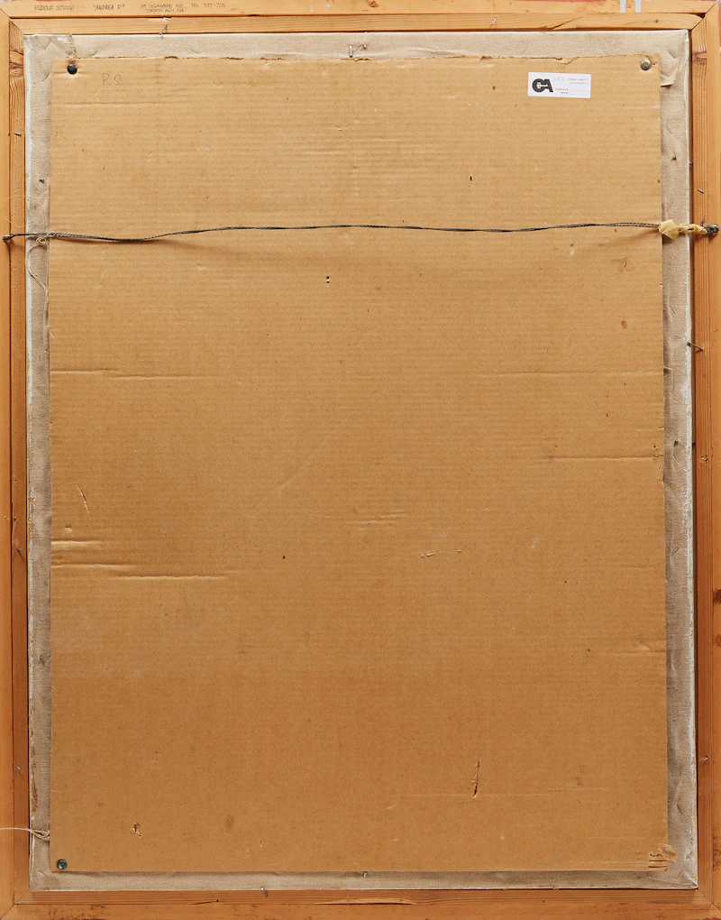 Rudolf Stüssi, Andrea F., oil on canvas, 1982 - view 3