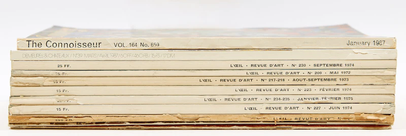 Eleven International Art Journals  by Books and Reference