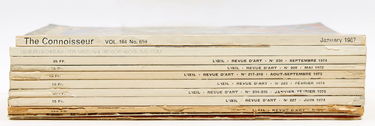 Books and Reference, Eleven International Art Journals , eleven journals