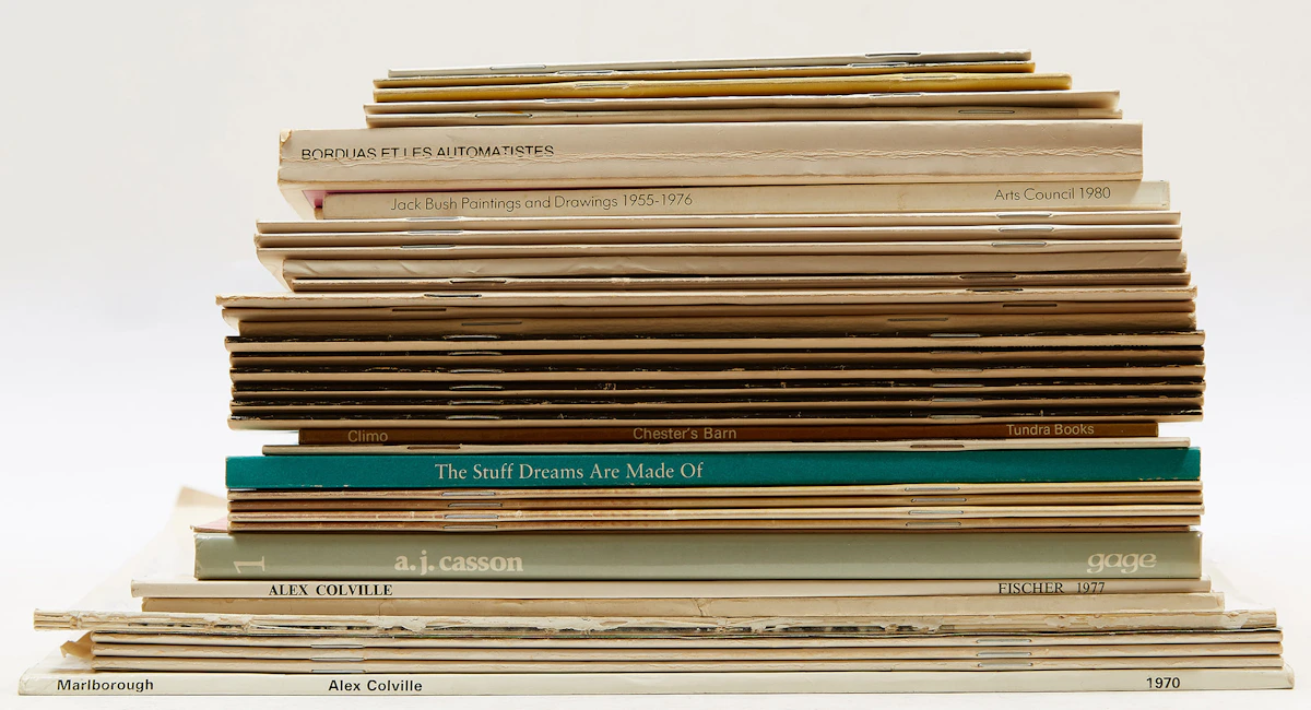 Books and Reference, Forty Miscellaneous Artist Exhibition Catalogues, forty catalogues