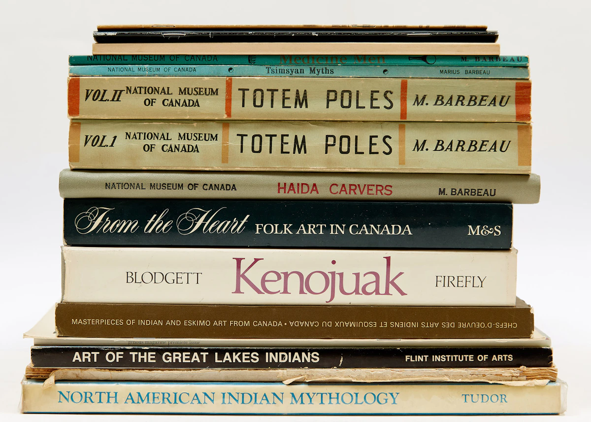 Books and Reference, Sixteen Indigenous and Inuit Art Reference Books , books