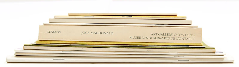 Twelve Reference Books and Catalogues on Canadian Abstraction  by Books and Reference