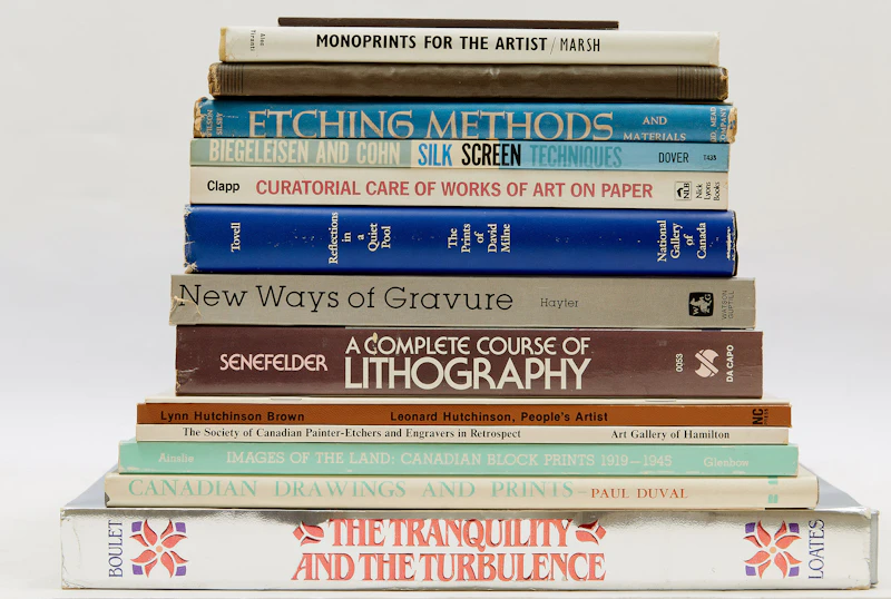 Sixteen Print and Printmaking Reference Books  by Books and Reference