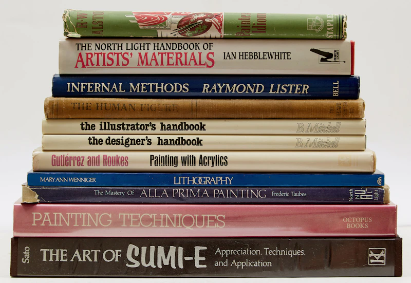 Eleven Artist Handbooks by Books and Reference