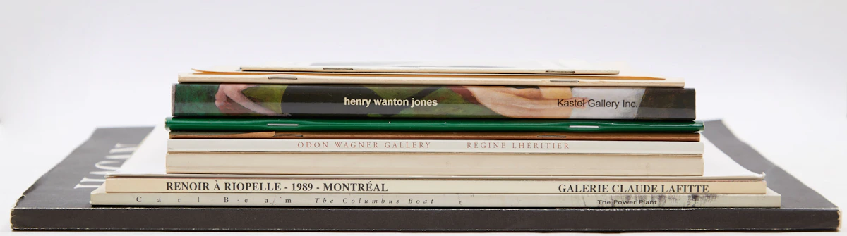 Books and Reference, Thirteen Canadian Artist Books and J.E.H. MacDonald Reproduction, books and a reproduction print