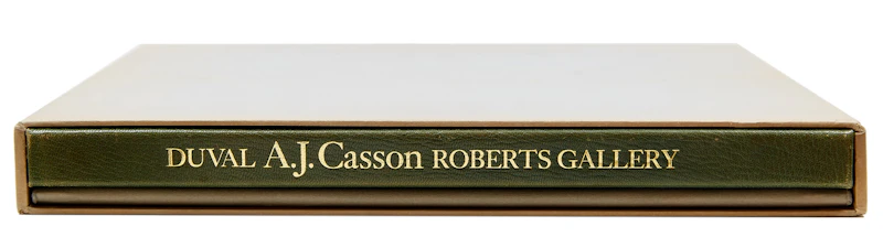 Paul Duval, “A.J. Casson”; A.J. Casson “Sunlit Isle” lithograph by Books and Reference