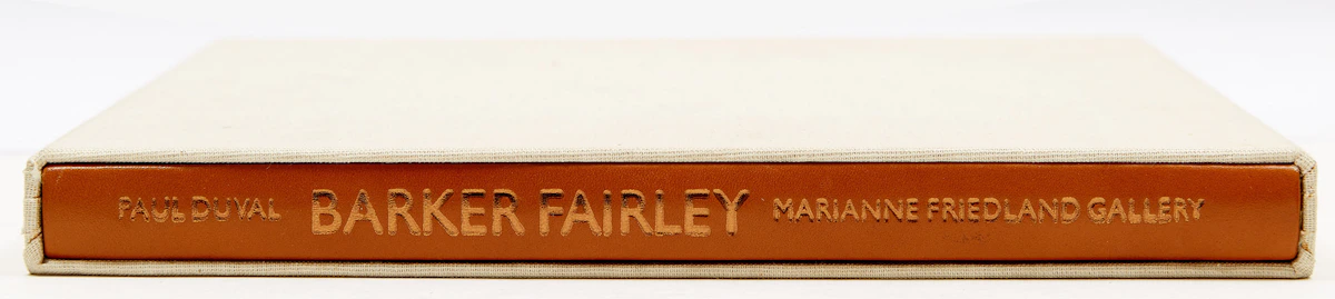 Books and Reference, Paul Duval, “Barker Fairley”; Barker Fairley Two “Untitled” lithographs, book with two lithographs