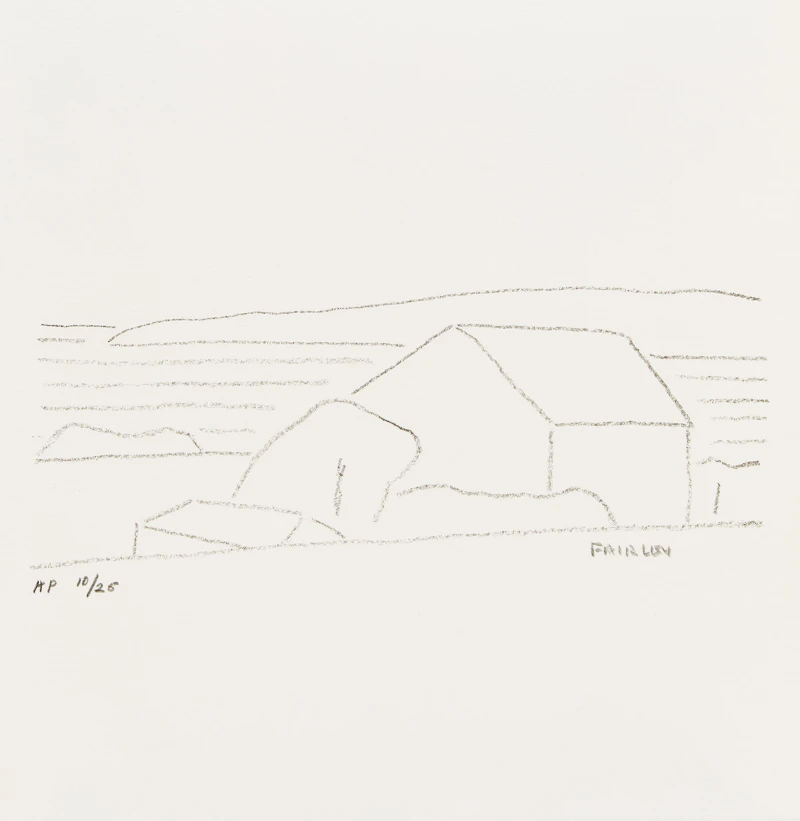 Books and Reference, Paul Duval, “Barker Fairley”; Barker Fairley Two “Untitled” lithographs, book with two lithographs - view 2
