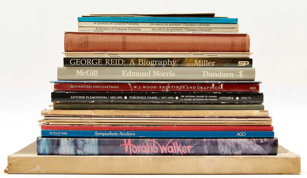 Books and Reference, Twenty-Six Historical Canadian Art Reference Books , books