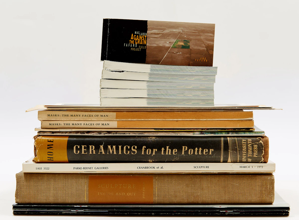 Books and Reference, Twenty-Two Sculpture and Ceramic Reference Books, books