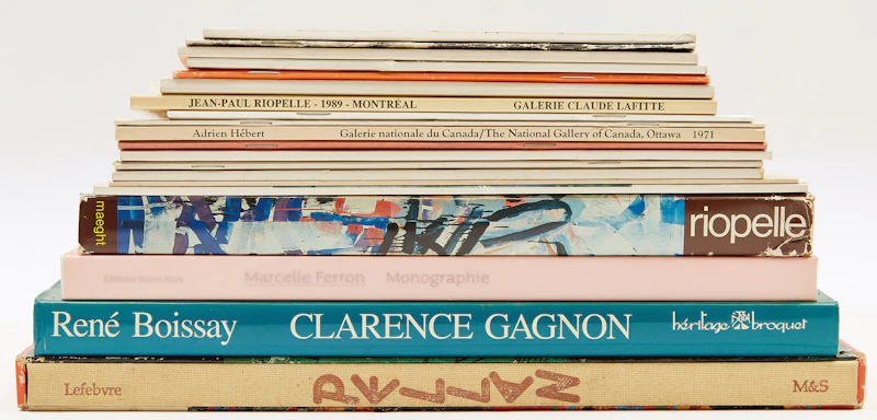 Twenty Quebec Artist Reference Books by Books and Reference
