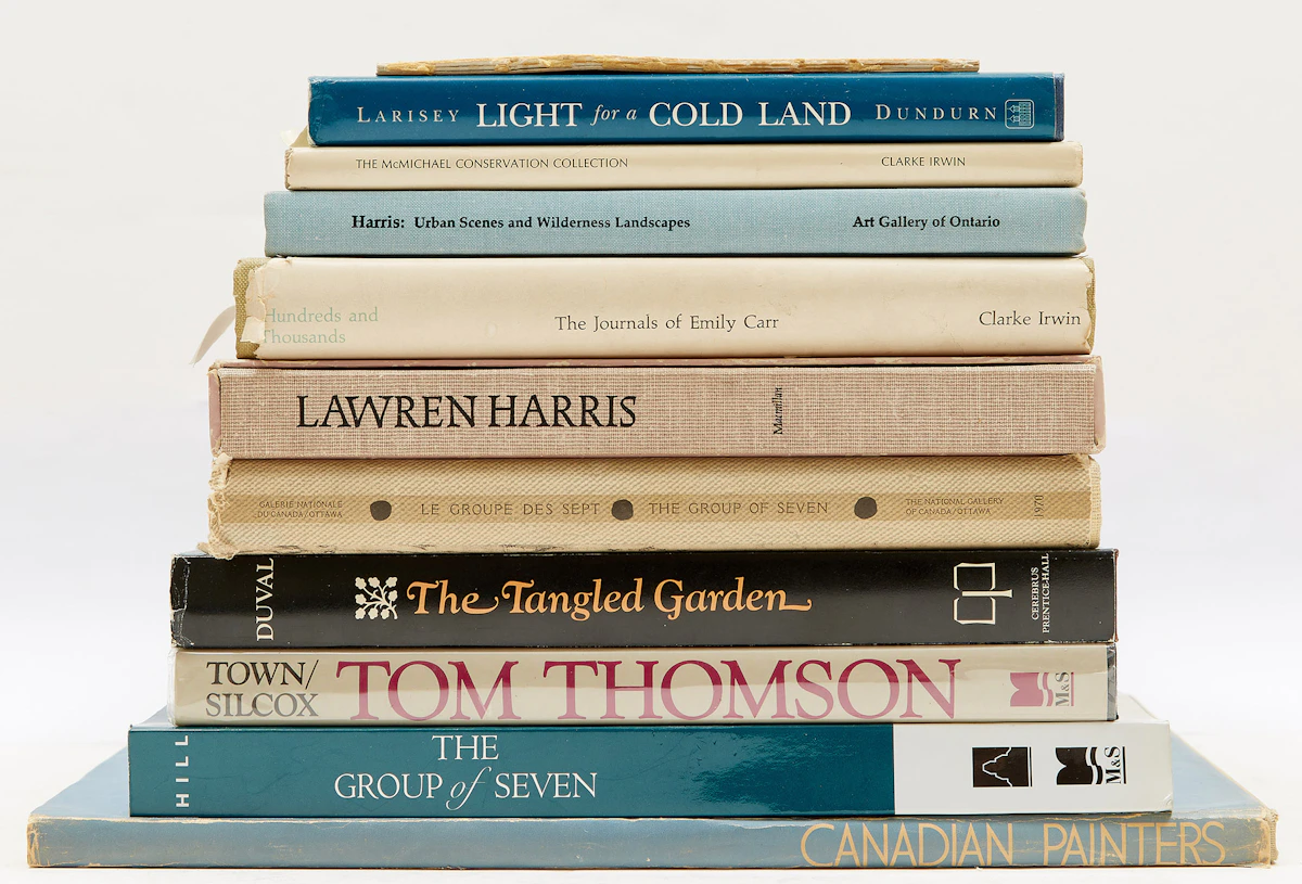 Books and Reference, A Selection of Books on the Group of Seven and their Contemporaries, ten books