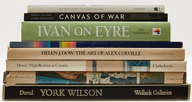 Eight Canadian Art Reference Books by Books and Reference