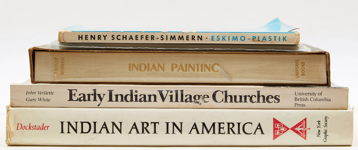 Books and Reference, Five Indigenous and Inuit Art Reference Books, five books