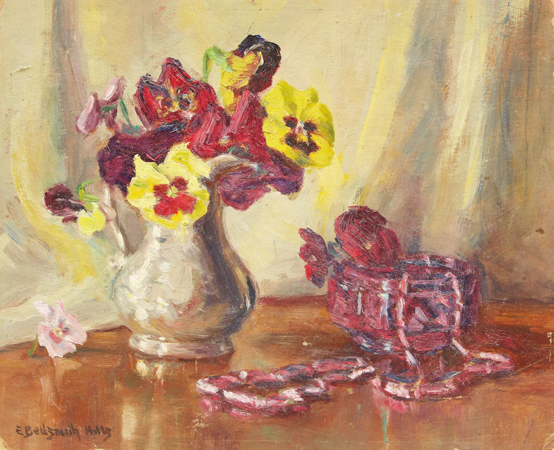 Selection of Four Works by Evangeline (Eva) Bell-Smith Hills