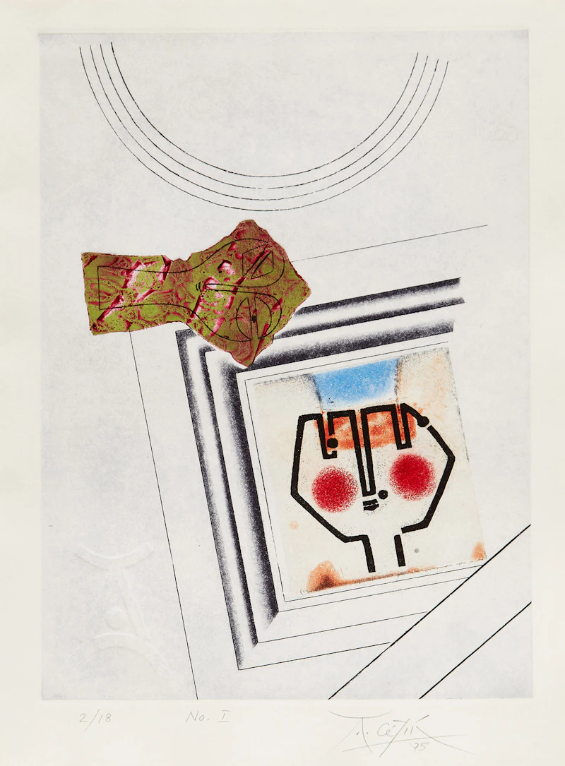 Anton Cetin, Folio of Eve and the Moon, folio of nine prints - view 5