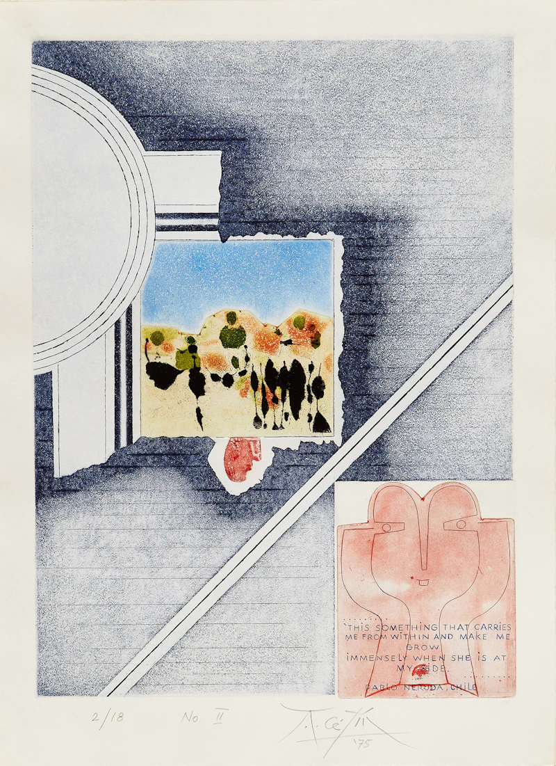 Anton Cetin, Folio of Eve and the Moon, folio of nine prints - view 6
