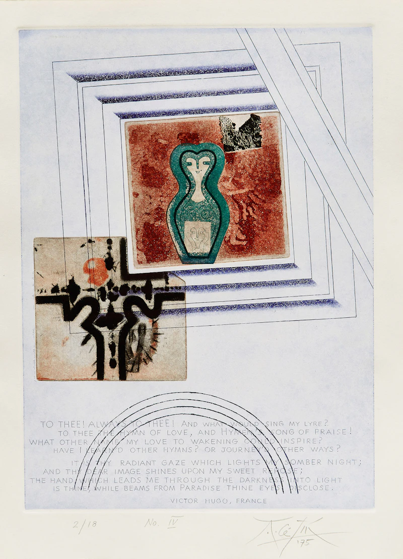 Anton Cetin, Folio of Eve and the Moon, folio of nine prints - view 8