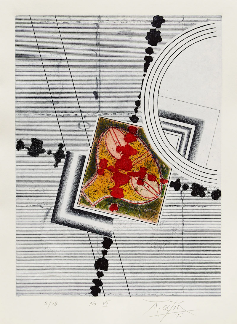 Anton Cetin, Folio of Eve and the Moon, folio of nine prints - view 10