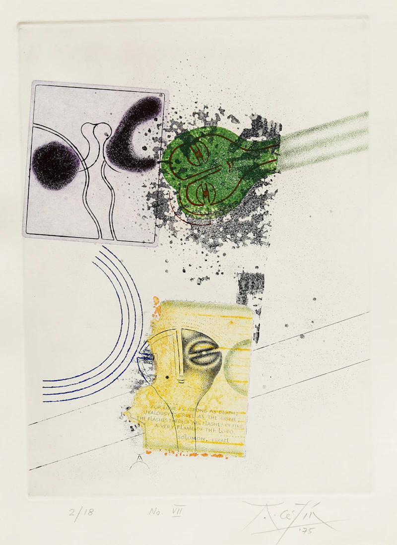 Anton Cetin, Folio of Eve and the Moon, folio of nine prints - view 11