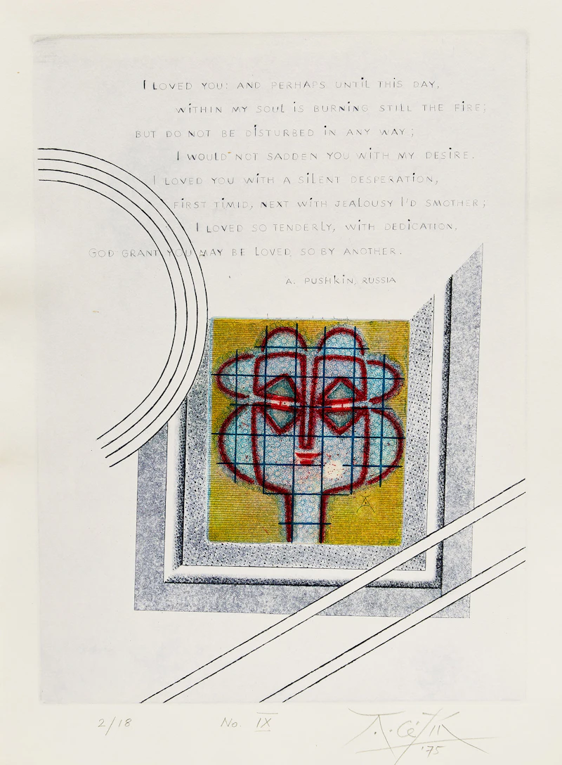 Anton Cetin, Folio of Eve and the Moon, folio of nine prints - view 13